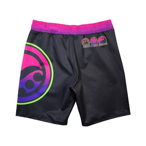 ชุดแรชการ์ดและกางเกงขาสั้นสำหรับ BJJ MMA ยี่ห้อ Shoyorol สีชมพู รุ่น No Gi ผ้าสเตรช โลโก้ด้านหน้า ODM ป้องกันรังสียูวี สำหรับทุกเพศ แห้งเร็ว น้ำหนักเบา ระบายอากาศได้ดี - Product Image 5