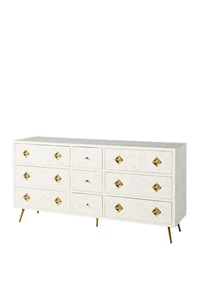 ILAHI's Bone Inlay <b>Drawer</b> Modern Design Agate Detailing <b>Storage</b> Portable Home Furniture - Product Image 3