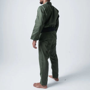 Uniforme de Jiu Jitsu Brasileño BJJ Premium, 100% Algodón, Ligero, Preencogido, Tejido Perlado, Transpirable, de Secado Rápido, para Entrenamiento - Product Image 3