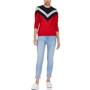 Sweat-shirt noir uni confortable et pantalon cargo tendance à taille haute en coton/polyester, ensemble de survêtements pour femmes. - Product Image 3