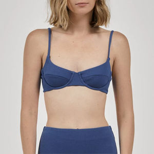 ชุดบิกินี่ถักลายทึบ 2 ชิ้น ขนาดพลัสไซส์ ปรับแต่งได้ตามเทรนด์  ชุดว่ายน้ำชายหาด ป้องกันแบคทีเรีย ผู้ผลิต OEM ประเทศปากีสถาน - Product Image 1