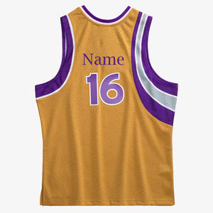Mejor Proveedor, Jersey de Baloncesto Deportivo Personalizado, Nuevo Diseño, Alto Rendimiento, Cómodo, Moderno, Ligero, Suave y Transpirable - Product Image 2