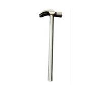 Marteau à griffes professionnel tout acier, robuste, pour charpente, avec surface polie et manche droit, pour la construction industrielle
