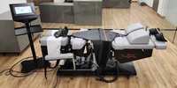Table de décompression vertébrale robotisée entièrement automatique pour la physiothérapie de la colonne vertébrale, fabricant de table de traitement chiropratique électrique