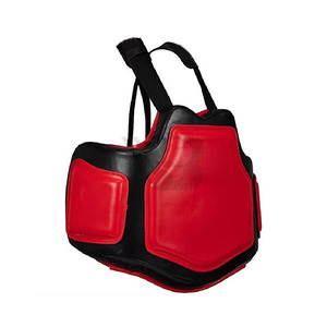 Protector de Pecho de Cuero y PU, Transpirable, Cómodo, Ajustable, Personalizable, para Artes Marciales, MMA, Boxeo, Entrenamiento, Servicio OEM ODM - Product Image 2
