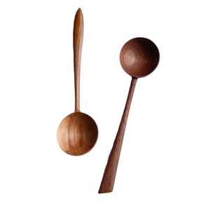 Nouvelle cuillère de service en bois de manguier pour cuisine et table, couleur marron, dernier design, cuillère à salade pour mariage et ustensile de cuisine, faite à la main - Product Image 5