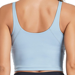 Sujetador Deportivo Sin Costuras para Mujer, Transpirable, para Fitness, Yoga, Gimnasio, Ropa Deportiva Ligera, Top Corto - Product Image 4