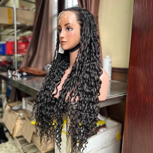 Zoi Hair Vietnam peluca con malla frontal recta 100% cabello humano virgen para encaje Color personalizable y textura longitud larga - Product Image 1