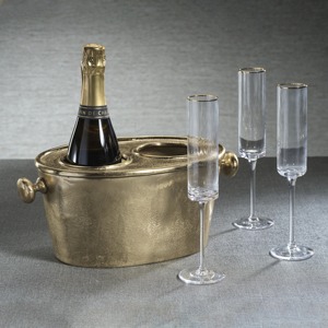 Elegante Soporte Metálico para Botellas de Vino, Moderno Soporte Decorativo para Encimera - Product Image 6