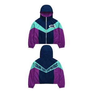 Cheap Price Men Winter Windbreaker Jacket High Street Style Waterproof Breathable Canvas Solid Color Front Logo OEM Service - Product Image 1