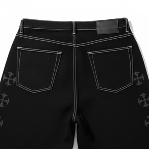 Fabricante OEM de Shorts de Mezclilla con Pedrería de Alto Volumen para Compradores Internacionales - Product Image 5