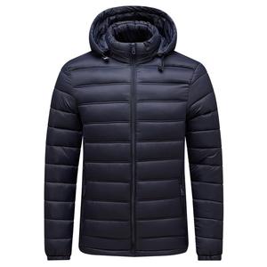 <b>Men's</b> <b>Lightweight</b> Quilted Puffer <b>Jacket</b> with Hood <b>Waterproof</b> Warm Winter Fashion for Outdoor Casual Wear <b>Mens</b> Puffer <b>Jacket</b> - Product Image 2