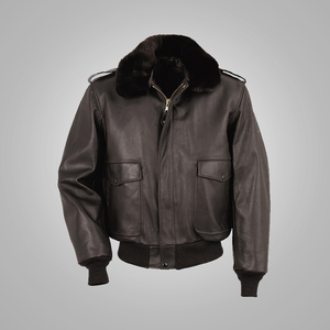 <b>Men</b>’s <b>Faux</b> <b>Leather</b> Bomber <b>Jacket</b> Zip-up Casual Fashion Outerwear Custom Wholesale <b>Jacket</b> For <b>Men</b> - Product Image 2