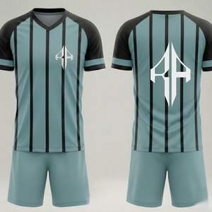 Uniforme de Fútbol Personalizado de Primera Calidad, Transpirable, de Manga Corta, con Logotipo Personalizado, Servicio OEM de Verano para Hombre por RIVIAN ATLANTIC - Product Image 1