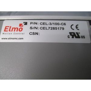 Controlador de Movimiento ELMO CEL-3/100-C6, Servomotor - Equipo y Piezas de Semiconductores de Confianza de Líderes Globales en el Sector - Product Image 6
