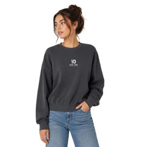 เสื้อสเวตเชิ้ตคอกลมแขนยาวสไตล์ลำลองสำหรับผู้หญิง รุ่น California Wave Wash Sunday ผ้าฟลีซเนื้อนุ่ม ซักแล้วใส่สบาย เหมาะสำหรับใส่ในชีวิตประจำวัน - Product Image 1