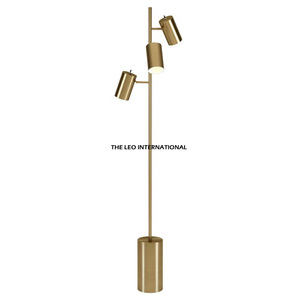 Lámpara de pie de estilo vintage con forma redonda y pantalla negra de hierro y metal para uso en interiores, para el hogar, hotel, sala de estar y dormitorios. - Product Image 5
