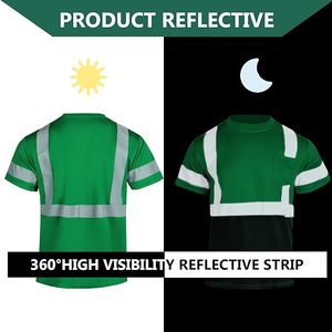 Custom Logo Long Sleeve Industrial <b>Construction</b> Mining High Visibility Reflective Safety <b>Clothes</b> Hi Vis Workwear <b>Work</b> Shirt - Product Image 2