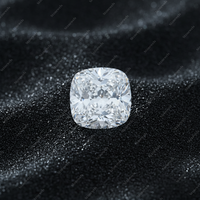 Anillo de Compromiso con Diamante de Laboratorio Corte Cojín DEF VVS VS1 1CT-4CT Certificado IGI CVD HPHT Colores Fantasía Sueltos Sintético Venta al por Mayor