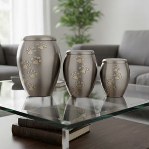 ชุดโกศเผาศพคุณภาพส่งออก รุ่นทันสมัย จำนวน 3 ชิ้น |   โกศทองเหลืองทรงกระบอกทำมือ ขนาด 10 นิ้ว 8 นิ้ว 6 นิ้ว - Product Image 2