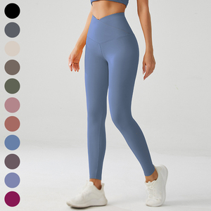 High Waist Solid Breathable Lightweight Spandex/Nylon 3PC Yoga Set for <b>Women</b> Fitness Gym Workout - Product Image 3