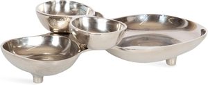 restaurant <b>serving</b> <b>platter</b> set catering <b>serving</b> tray with bowls <b>buffet</b> <b>serving</b> tray stainless steel multipurpose <b>serving</b> set - Product Image 6