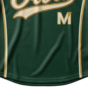 เสื้อเบสบอลสั้นพิมพ์ลายแบบซับลิเมชั่นตามสั่ง ผ้าโพลีเอสเตอร์ระบายอากาศได้ดี แห้งเร็ว ชุดทีม ผลิตจากโรงงานในจีน - Product Image 4