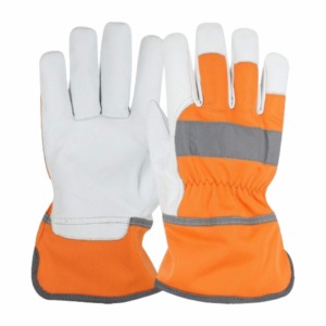 Guantes de Trabajo Personalizados, Guantes de Seguridad Resistentes de Cuero Vacuno, Guantes de Protección para Trabajadores - Product Image 1