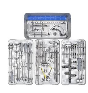 Retractor de cadera Charnley para incisión inicial, juego completo con instrumentos quirúrgicos ortopédicos, herramientas manuales de acero alemán - Product Image 5