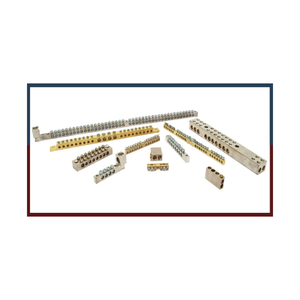 Industrial Brass Neutral Link Terminal Block Corrosion Resistant Electrical Connector for Switchgear and Panel Boards - Product Image 3