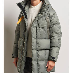 Blouson d'hiver unisexe extra matelassé et volumineux, coupe oversize, style streetwear, avec étiquetage privé, fournisseur en gros - Product Image 4