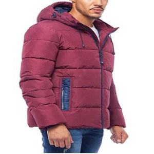 Chaqueta de Invierno Acolchada con Capucha y Logotipo Personalizado, Estilo 2023, Relleno de Algodón, para Hombre, Servicio OEM - Product Image 2
