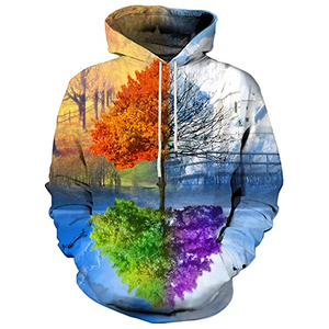 Sudadera con Capucha Personalizada para Hombre, Sublimada, 100% Algodón, Ligera, de Alta Calidad para Invierno - Product Image 3