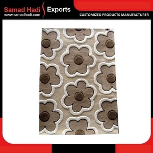 Direct Indian Manufacturer Hot Selling Modern Handcrafted Embroidered Wool Carpet <b>Rug</b> Washable 3D Hand Tufted <b>Prayer</b> <b>Rug</b> - Product Image 5
