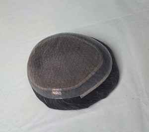 Peluca de Cabello Humano Remy para Hombre, Modelo Australia, con Sistema Capilar de Prótesis - Product Image 6