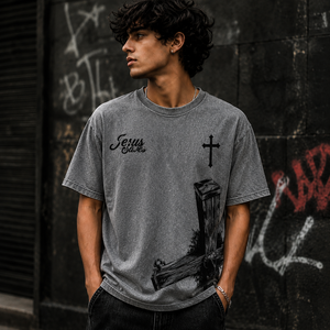 Camiseta Premium Personalizada para Hombre con Estampado por Sublimación, Fabricante OEM ODM, 100% Algodón, Diseño Gráfico de Astronauta en Degradado - Product Image 2