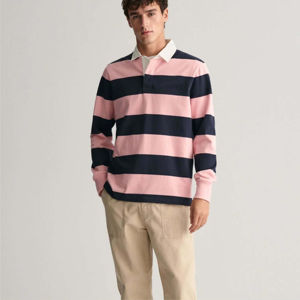 Chemises de rugby classiques confortables et respirantes, chemises de rugby personnalisées à manches longues en coton épais, vêtements de rugby personnalisés - Product Image 2