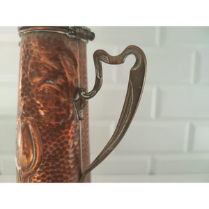 Classic Design Handmade Copper Serving <b>Jug</b> Interior Decor for Tea <b>Drinks</b> and Kitchen Usage Long Size Water Storage Pitcher - Product Image 4
