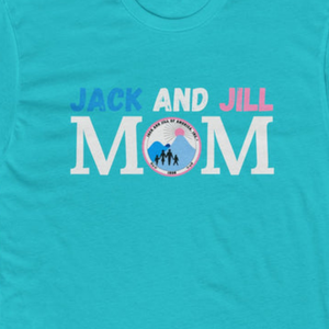 T-shirt turquoise Jack and Jill Legacy Maker Mom pour femme, t-shirt graphique en coton doux à manches courtes, décontracté, fierté familiale - Product Image 4