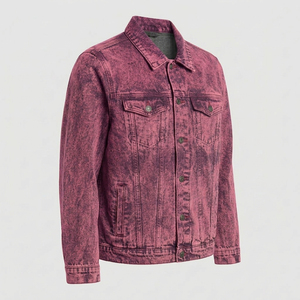 <b>Men</b> <b>Denim</b> <b>Jackets</b> Premium Vintage Style Winter Eco-Friendly Breathable Best Selling Fashion Outerwear Wholesale Manufacturer - Product Image 1