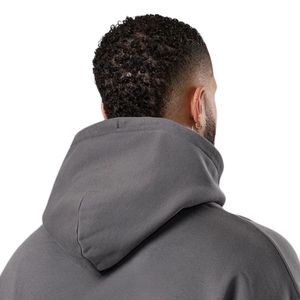 <b>Mens</b> Charcoal <b>Grey</b> Pullover Hoodie Casual Lightweight <b>Sweatshirt</b> Long Sleeve Athletic Gymwear Fashion Hoodie - Product Image 3