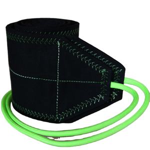 GANTS robustes en coton de grande taille, enveloppes de poignet robustes fabriquées dans la ville, enveloppes de poignet d'haltérophilie avec logo personnalisé - Product Image 1