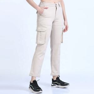 กางเกงคาร์โก้คลาสสิกออกแบบได้ตามต้องการผ้าคอตตอนเนื้อนุ่มเย็บเสริมมีหลายกระเป๋าเหมาะสำหรับการใช้ชีวิตแบบลำลองและการใช้งานกลางแจ้ง - Product Image 2