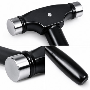 Marteau de gravure professionnel en acier inoxydable de qualité supérieure pour bijoux, or et argent, outil artisanal de travail des métaux - Product Image 2