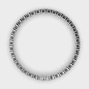 Pulsera Brilliance Always Diamond de Oro Blanco de 18K con Corte Pera y Marquesa, Joyería Fina de Lujo para Mujer, Pulsera Tennis - Product Image 2