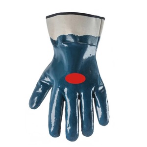 Industrial Use High Quality Cotton/Spandex Mechanic Gloves Anti-Cut Protection Thermal Heat Resistant Heavy <b>Machinery</b> Safety - Product Image 3