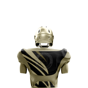 Uniforme de football américain performant en tissu polyester respirant, léger et confortable, conçu pour les équipes et les joueurs sportifs - Product Image 4