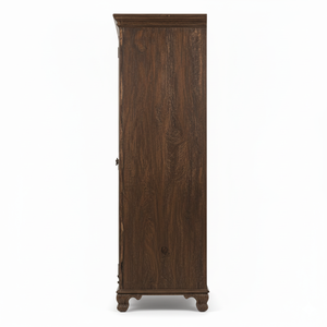 Eco Friendly Ravish Roses Tall Wooden <b>Wardrobe</b> Premium Bedroom Storage Furniture Elegant Design and Spacious Available For Sale - Product Image 3
