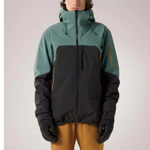 Chaqueta Cortavientos de Invierno para Hombre, Tela de Lona, Logotipo Frontal, con Capucha, Totalmente Personalizable, Antiarrugas, Transpirable - Product Image 1