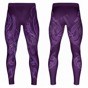Training Running Causal Sportswear Fitness Yoga Men's Compression Leggings Breathable High Performance Sublimation Logo <b>Pants</b> - Product Image 6